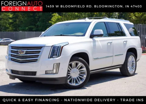 White 2020 Cadillac Escalade Platinum Edition for sale in Bloomington, IN