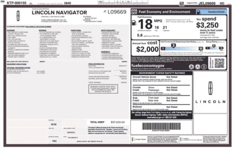 Photos of 2018 Lincoln Navigator L Black Label for sale in Bloomington, IN at Foreign Auto Connect
