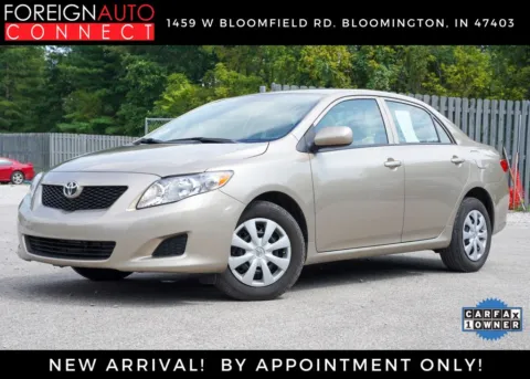 Tan 2010 Toyota Corolla LE for sale in Bloomington, IN