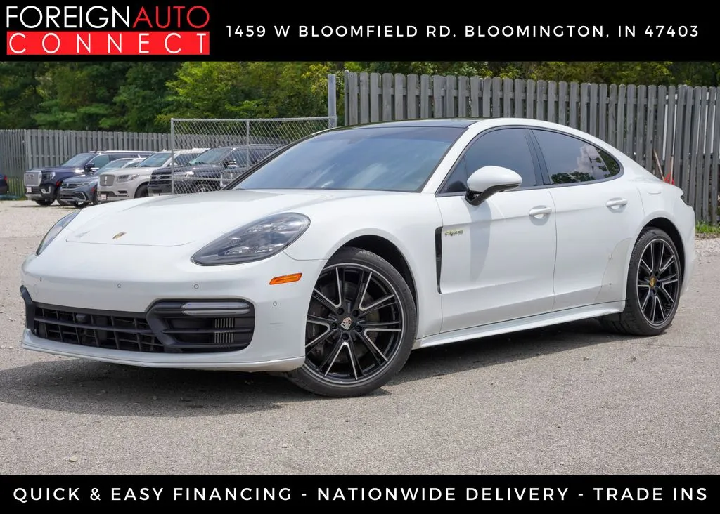 White 2020 Porsche Panamera E-Hybrid 4 10 Years Edition for sale in Bloomington, IN