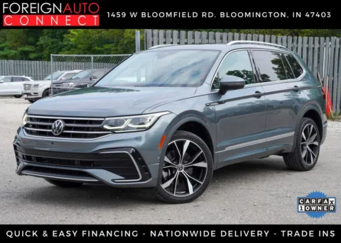 Gray 2022 Volkswagen Tiguan 2.0T SEL R-Line for sale in Bloomington, IN