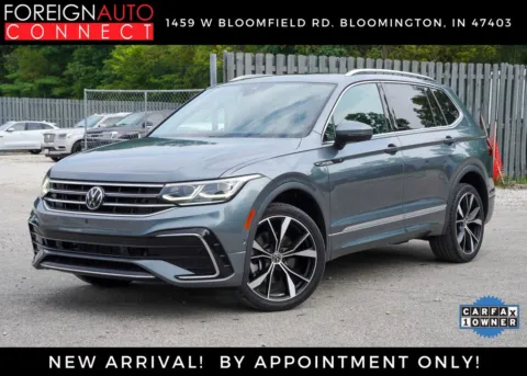 Gray 2022 Volkswagen Tiguan 2.0T SEL R-Line for sale in Bloomington, IN