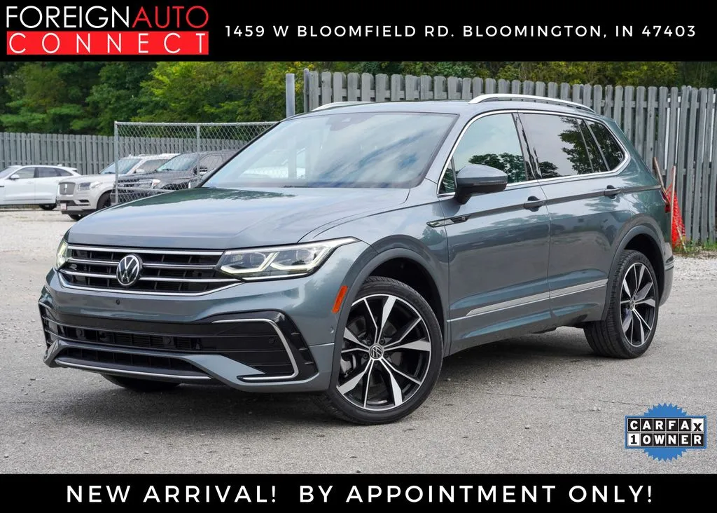 Gray 2022 Volkswagen Tiguan 2.0T SEL R-Line for sale in Bloomington, IN