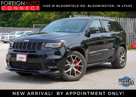 Black 2017 Jeep Grand Cherokee SRT for sale in Bloomington, IN