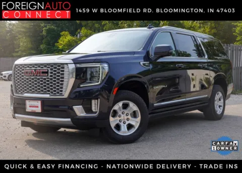 Blue 2021 GMC Yukon XL Denali for sale in Bloomington, IN
