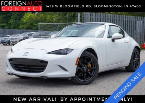White 2021 Mazda Miata RF Grand Touring for sale in Bloomington, IN