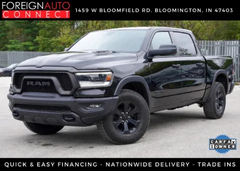 Black 2020 Ram 1500 Rebel for sale in Bloomington, IN