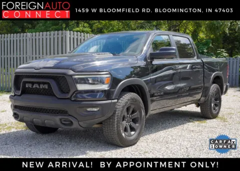 Black 2020 Ram 1500 Rebel for sale in Bloomington, IN