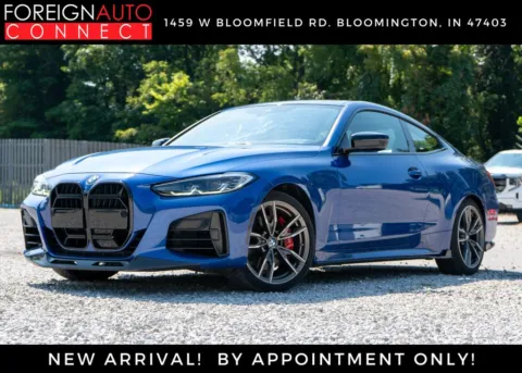 Blue 2021 BMW 4 Series M440i xDrive for sale in Bloomington, IN