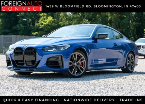 Blue 2021 BMW 4 Series M440i xDrive for sale in Bloomington, IN