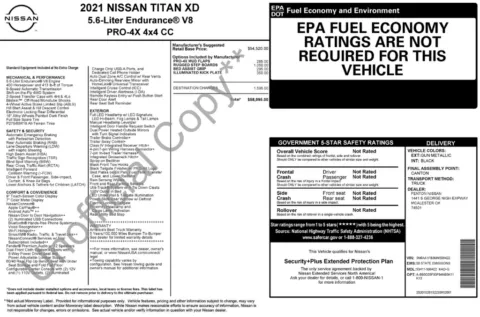 Photos of 2021 Nissan Titan XD PRO-4X for sale in Bloomington, IN at Foreign Auto Connect