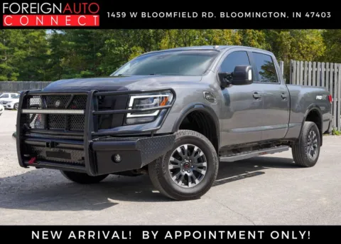 Gray 2021 Nissan Titan XD PRO-4X for sale in Bloomington, IN