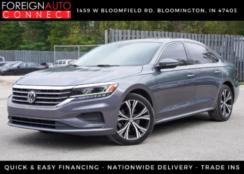 Silver 2021 Volkswagen Passat 2.0T SE for sale in Bloomington, IN