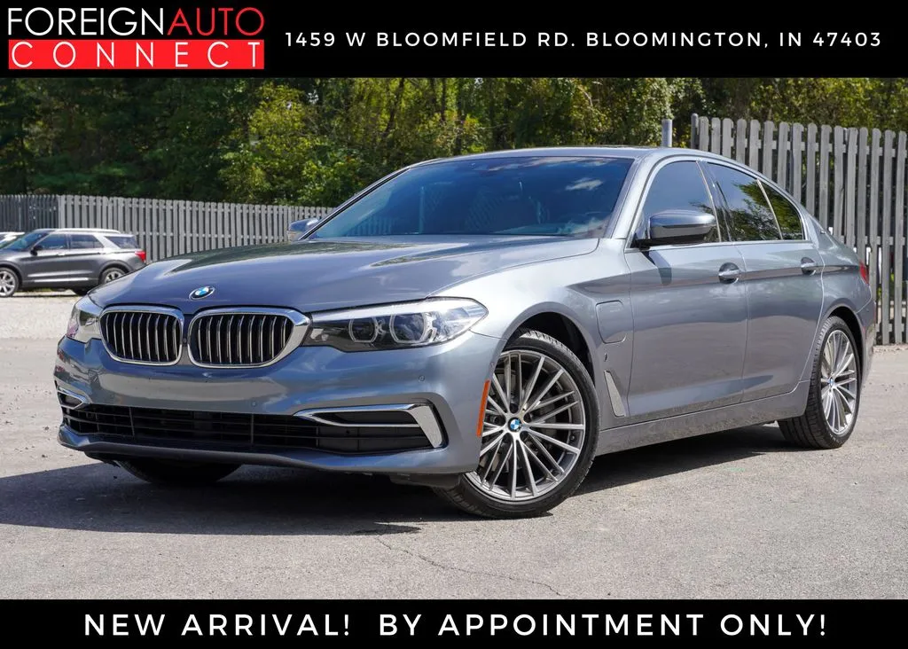 Gray 2019 BMW 5 Series 530e iPerformance for sale in Bloomington, IN