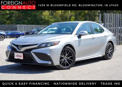 Silver 2022 Toyota Camry SE for sale in Bloomington, IN