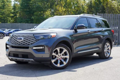 Another view of 2020 Ford Explorer Platinum for sale in Bloomington, IN at Foreign Auto Connect