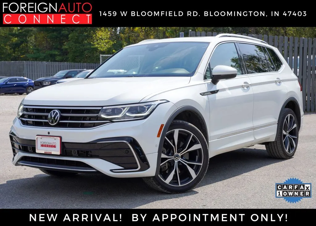 White 2022 Volkswagen Tiguan 2.0T SEL R-Line for sale in Bloomington, IN