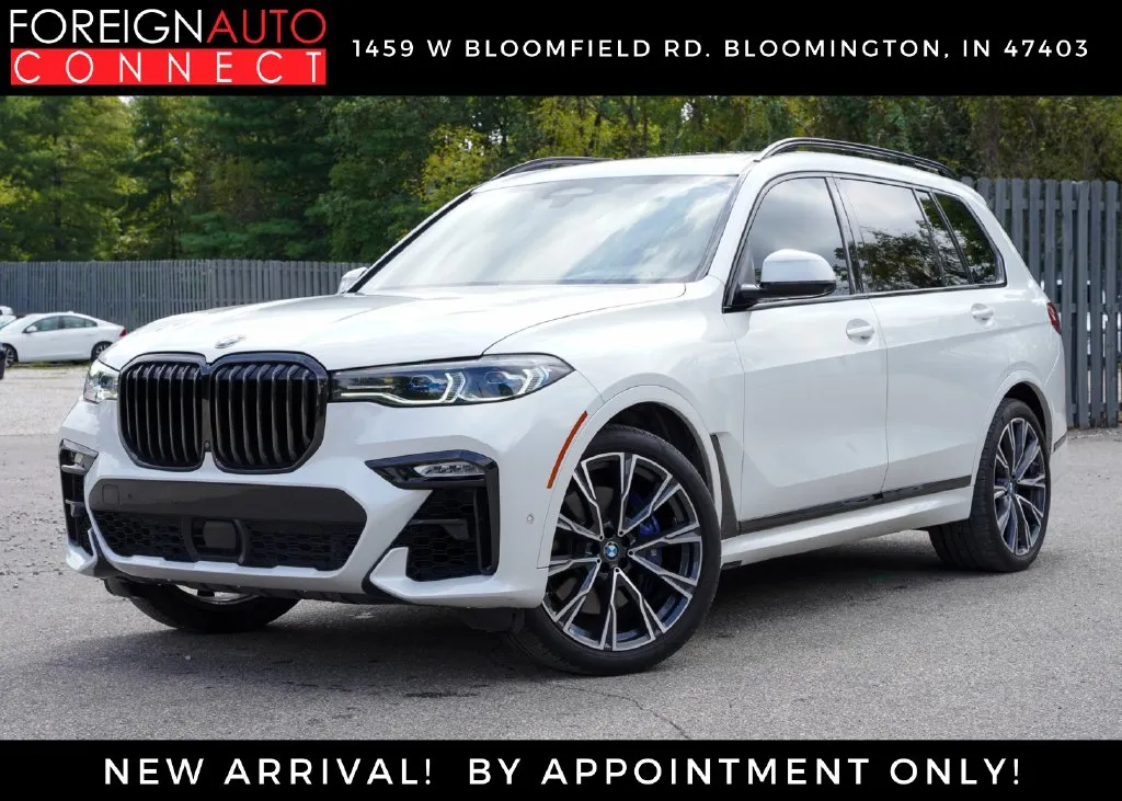 White 2020 BMW X7 M50i for sale in Bloomington, IN