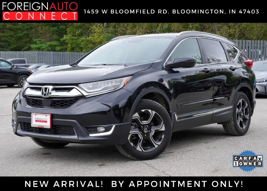 Black 2017 Honda CR-V Touring for sale in Bloomington, IN