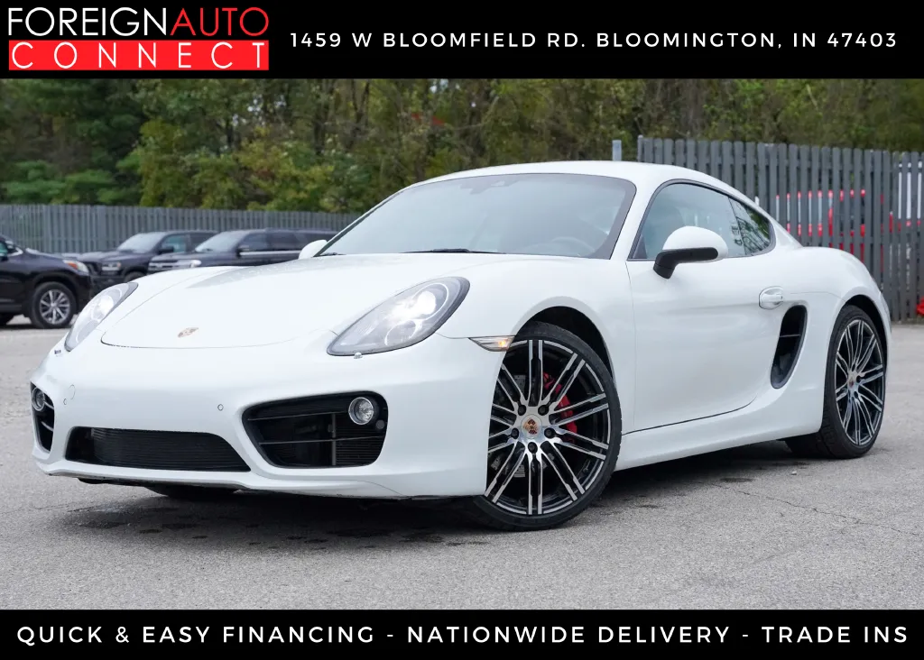 White 2015 Porsche Cayman S for sale in Bloomington, IN