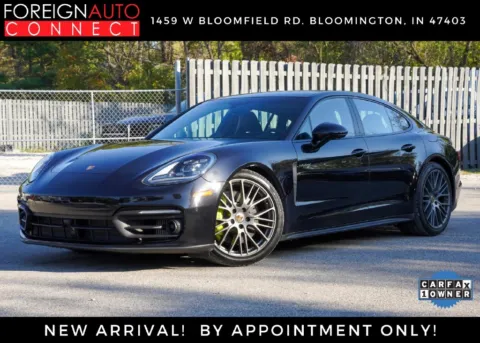Black 2023 Porsche Panamera E-Hybrid 4 for sale in Bloomington, IN