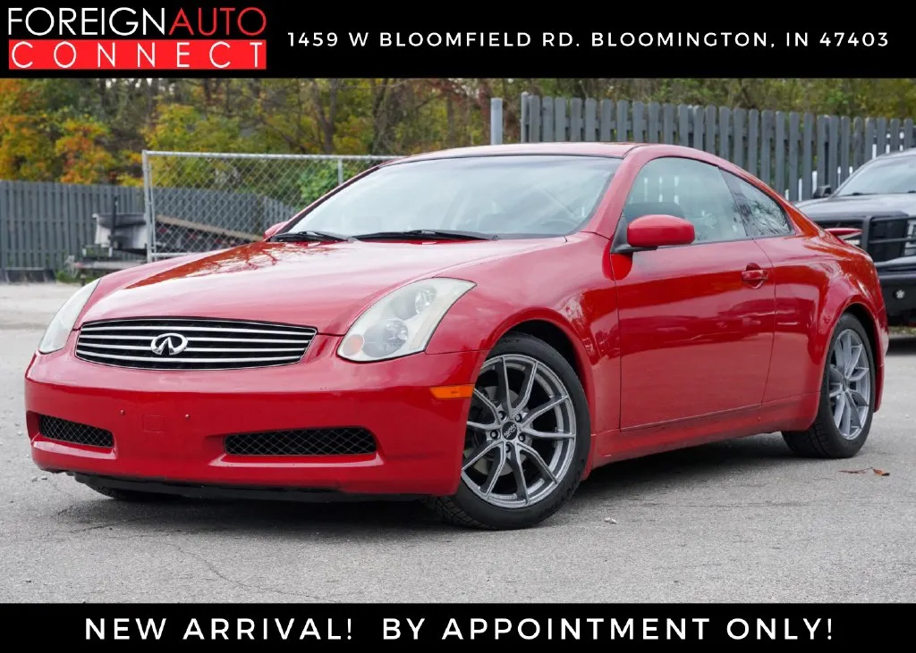 Red 2004 INFINITI G35 for sale in Bloomington, IN