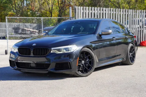 Another view of 2018 BMW 5 Series M550i xDrive for sale in Bloomington, IN at Foreign Auto Connect