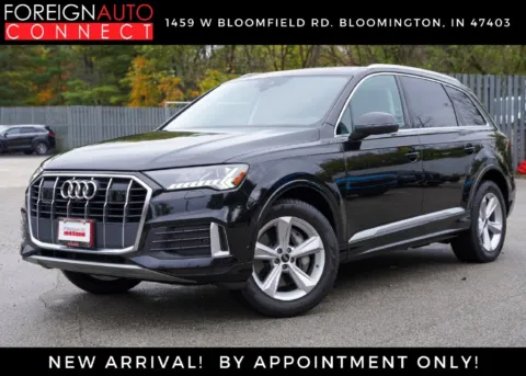 Black 2024 Audi Q7 45 Premium Plus for sale in Bloomington, IN