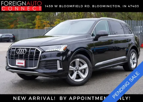 Black 2024 Audi Q7 45 Premium Plus for sale in Bloomington, IN