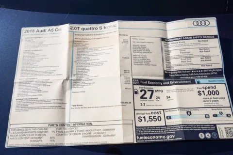 Photos of 2018 Audi A5 2.0T Premium Plus for sale in Bloomington, IN at Foreign Auto Connect