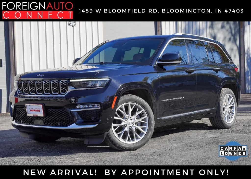 Black 2023 Jeep Grand Cherokee Summit for sale in Bloomington, IN