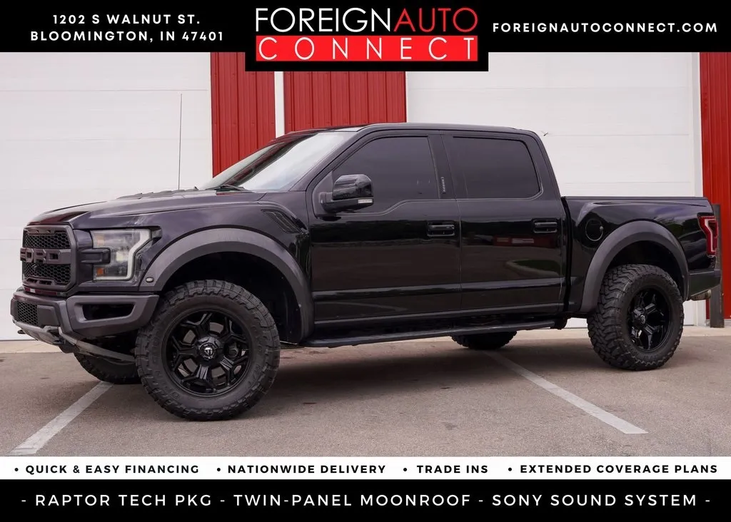 Ford F 150 Raptor R For Sale Used 2017 Ford F-150 Raptor for sale in Bloomington, IN at Foreign Auto ...