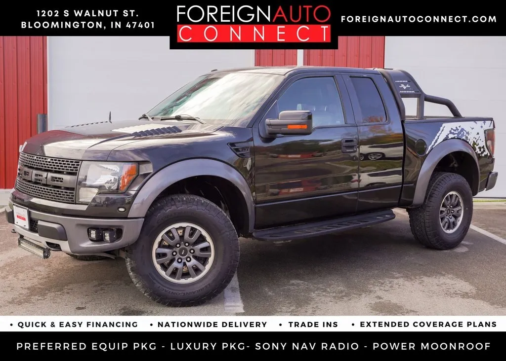 Used 2010 Ford F-150 SVT Raptor for sale in Bloomington, IN at Foreign ...