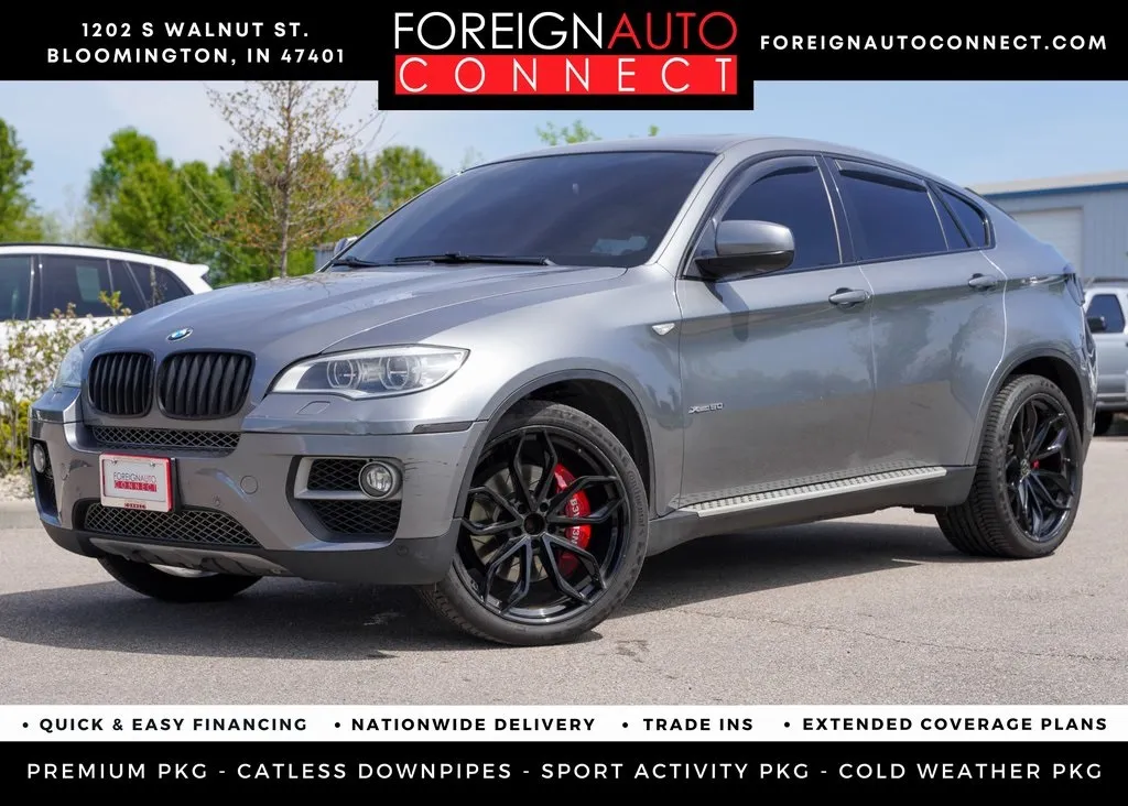 Gray 2013 BMW X6 xDrive50i for sale in Bloomington, IN