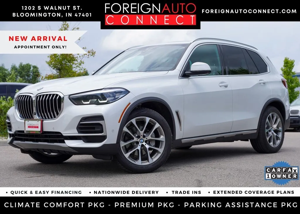 White 2022 BMW X5 xDrive40i for sale in Bloomington, IN