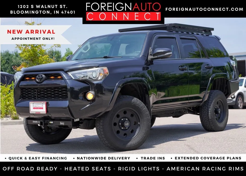 Black 2016 Toyota 4Runner SR5 Premium for sale in Bloomington, IN