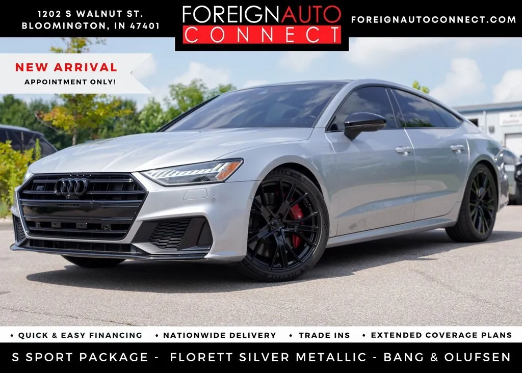 Silver 2020 Audi S7 2.9T Premium Plus for sale in Bloomington, IN
