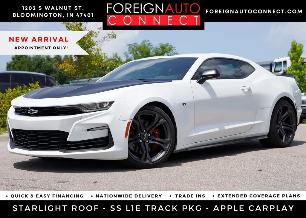 White 2020 Chevrolet Camaro SS for sale in Bloomington, IN