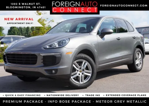 Gray 2016 Porsche Cayenne for sale in Bloomington, IN