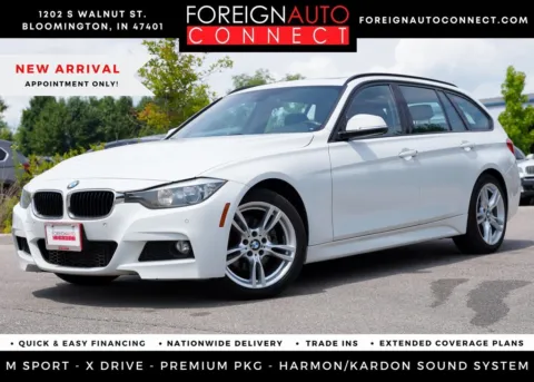 White 2015 BMW 3 Series 328d xDrive for sale in Bloomington, IN