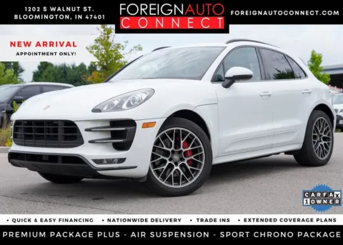 White 2017 Porsche Macan Turbo for sale in Bloomington, IN