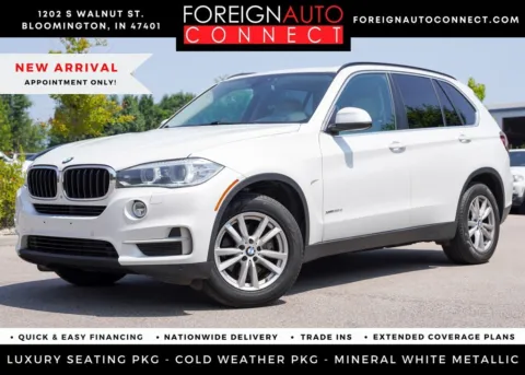 White 2015 BMW X5 xDrive35d for sale in Bloomington, IN