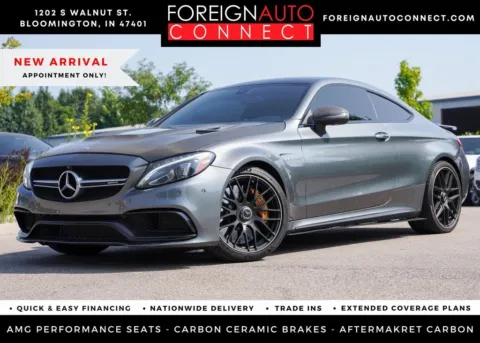 Gray 2017 Mercedes-Benz C-Class C 63 S AMG for sale in Bloomington, IN