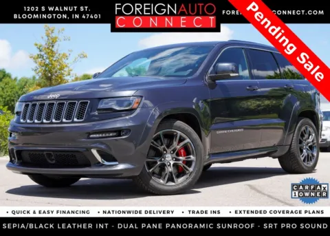 Blue 2014 Jeep Grand Cherokee SRT for sale in Bloomington, IN