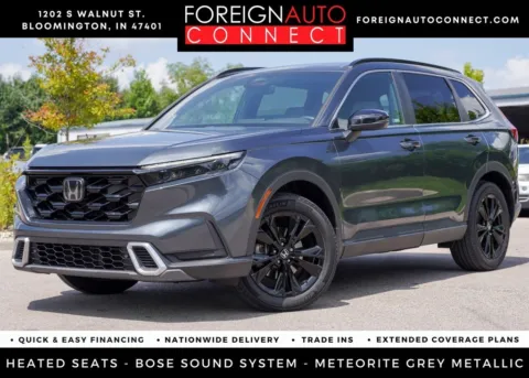Gray 2023 Honda CR-V Hybrid Sport Touring for sale in Bloomington, IN