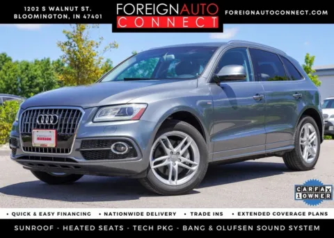 Gray 2016 Audi Q5 3.0T Premium Plus for sale in Bloomington, IN