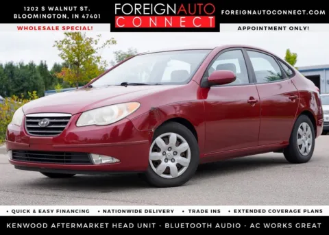 Red 2008 Hyundai Elantra GLS for sale in Bloomington, IN