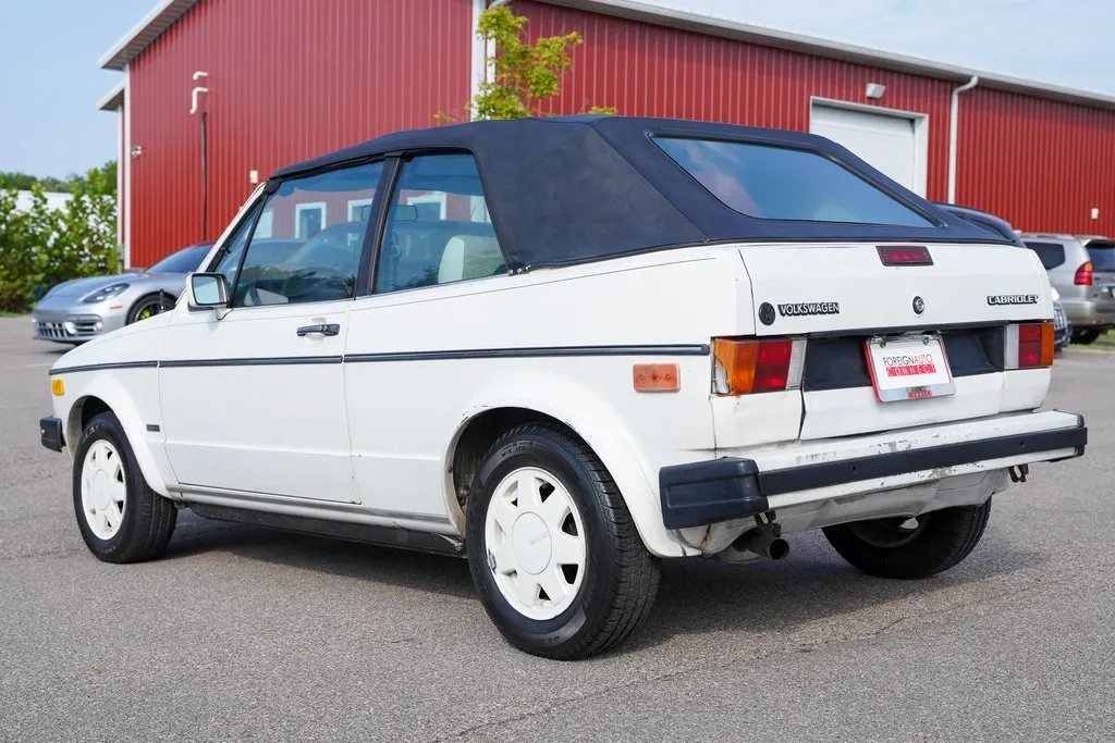 1987 Volkswagen Cabrio Base photo 11