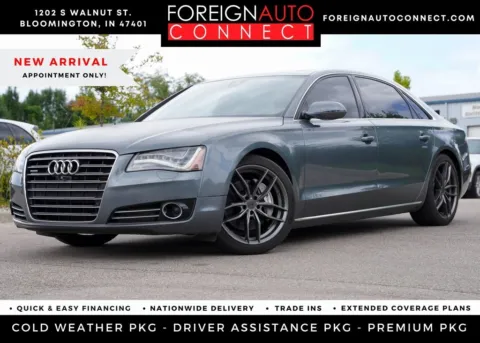 Gray 2014 Audi A8 L 3.0 TDI for sale in Bloomington, IN