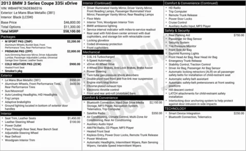 Photos of 2013 BMW 3 Series 335i xDrive for sale in Bloomington, IN at Foreign Auto Connect